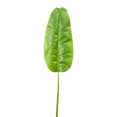Banana Leaf 72x34cm, Total 144cm, plastic, green 1/Poly