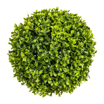 Buchsbaumkugel, ca 25cm, Kunststoff, grün