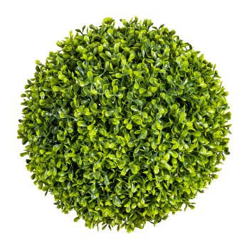 Buchsbaumkugel, ca 29cm, Kunststoff, grün