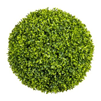 Boxwood Ball, ca. 39cm, Plastic, Green
