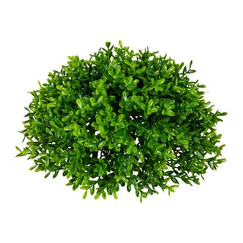 Tea Leaf Hemisphere ca. 28x12cm, plastic, green