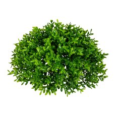 Teeblatt-Halbkugel ca 28x12cm, Kunststoff, grün