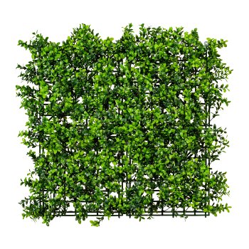 Ruscus mat, approx 50x50x7cm, plastic, green, UV-resistant,