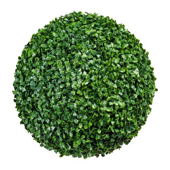 Boxwood ball, ca 33cm, plastic, green, UV-resistant,