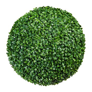 Boxwood ball, ca 38cm, plastic, green, UV-resistant,
