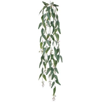 Eukalyptushänger x5 mit Früchten, 115cm, grüngrau