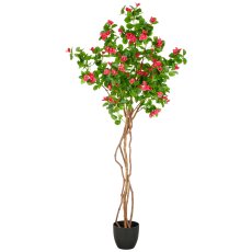 Bougainvillea, 175cm, pink, Naturstamm, im Kunststofftopf 19,5x17,5cm mit Erde