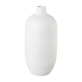 Keramikvase L, H40cm,D 17cm, weiß