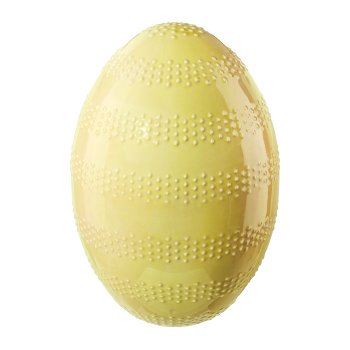 Ceramic Egg xl, H34,D18cm, Yellow
