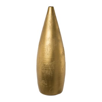 Keramikvase KELO antic, 55cm, D=20cm, gold