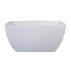 Plant Box Conical Evora Gloss, 30x15x17cm Height, White 5,5L