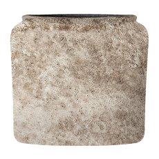 Ceramic pot RAW Napoli, 32x35x32cm, natural
