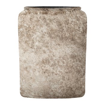 Keramik-Vase RAW Napoli, 40x25x22cm, natur