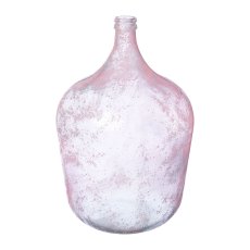 Glas Recycled Vase antik ARTEMIS, 37x37x56cm, rosa