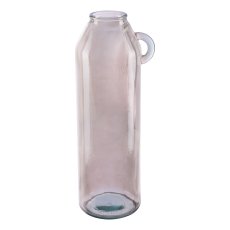 Glas Gefäß mit Griff LUGO, 45x17x17cm, braun