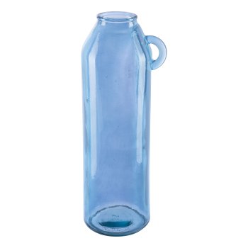 Glass jar with handle LUGO, 45x17x17cm, grey, Recycled