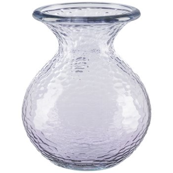 Glass Ball Vase PARADISE, 20x25cm, Antique Purple, Recycled
