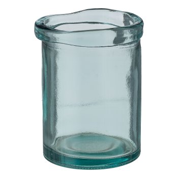Glasvase SIRIUS, Zylinder, recycelt, 20x15cm, klar