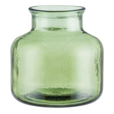 Glass lantern, ARAGON 23x24cm, moss