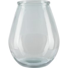 Glass vase OPUS, recycled, 36x29x29cm, clear