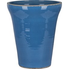 Keramikvase VENEZIA, 40x34x34cm, blau