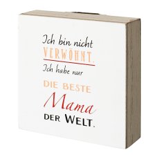 Holz Deko Tafel/Hänger MAMA,