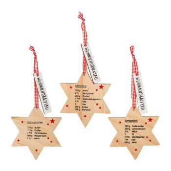 Wooden star hanger,CHRISTMAS BAGS,