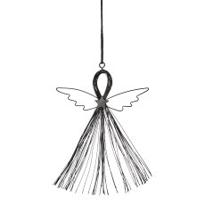 Metal angel pendant, 18x17cm,