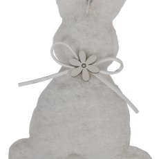 Fabric rabbit STUPS, hanger, 10x16cm, white