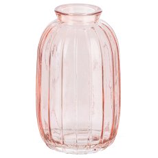 Glas Vase JIL I, 12x7cm, Lachs