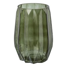 Glas Vase MIDNIGHT, 12x12cm,