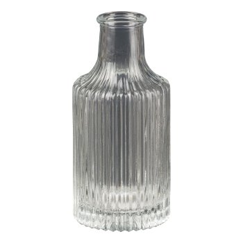 Glass bottle PETERSBURG, 6x12.5cm, clear