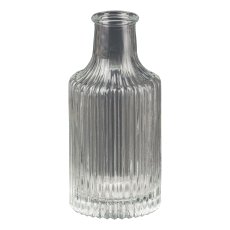 Glasflasche PETERSBURG, 6x12,5cm, klar