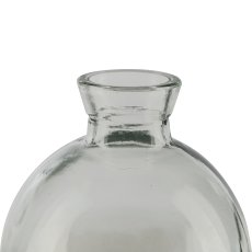 Glas Kugelvase, 7,5x9cm, hellgrün