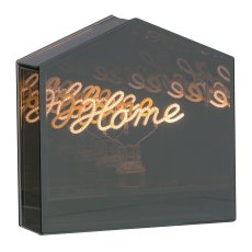Glass decorative object, box, w.filament HOME 15x5x14cm, clear