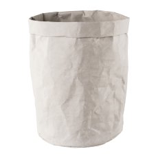 Kraft Paper Bag High, 15x27 cm, Grey