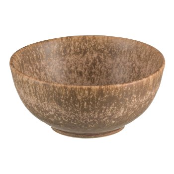 Porcelain bowl, round, SAGRES 16x16x7cm, khaki