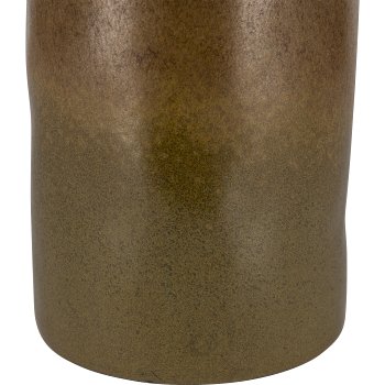 Ceramic vase EARTH, 8x8x12cm, mocca