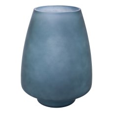 Glass vase ELEGANCE, 21x27x27cm, dark green