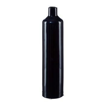 Ceramic Bottle Vase Shining, 30x6,6cm, Dk Blue