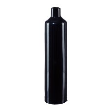 Ceramic Bottle Vase Shining, 30x6,6cm, Dk Blue