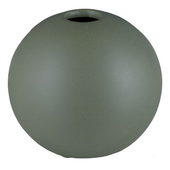 Ceramic ball vase 10x10x9cm, khaki, LEPURO