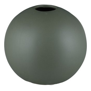 Ceramic ball vase 16x16x15cm, Khaki, LEPURO
