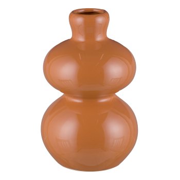Ceramic vase, bubble 17x17x28cm, cinnamon, LEPURO