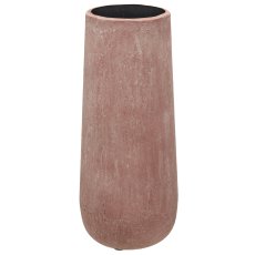 Aluminium/Pappmachee Vase TUSCANY, 2er Set, 16x20x41/22x25x54cm,