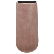 Aluminium/Pappmachee Vase TUSCANY, 2er Set, 16x20x41/22x25x54cm,