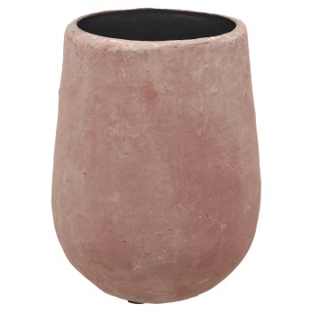 Aluminium/Pappmachee Übertopf TUSCANY, 3er Set, 13x13x20/20x22x25/28x35x35cm,