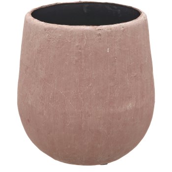 Aluminium/Pappmachee Übertopf TUSCANY, 3er Set, 13x13x20/20x22x25/28x35x35cm,