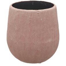 Aluminium/Pappmachee Übertopf TUSCANY, 3er Set, 13x13x20/20x22x25/28x35x35cm,