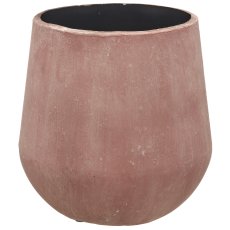 Aluminium/Pappmachee Übertopf TUSCANY, 3er Set, 13x13x20/20x22x25/28x35x35cm,